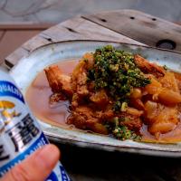 圧力鍋でほろほろ鶏肉。