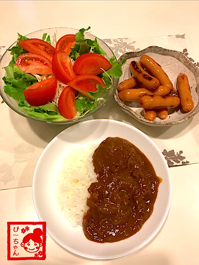 Snapdishの料理写真:今日の晩ご飯。|☆ぴ〜ちゃん☆さん