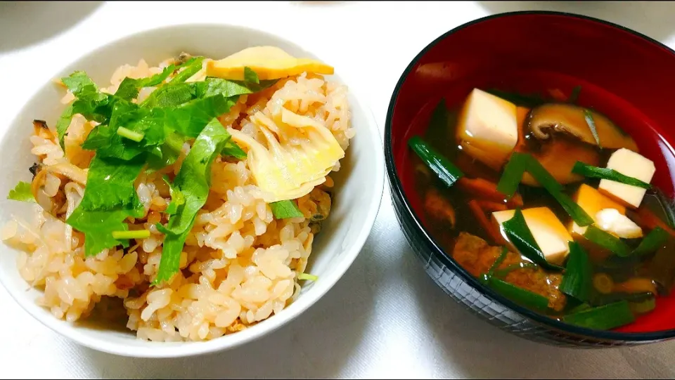 あさりと筍、新生姜の炊き込みご飯|卯月さん