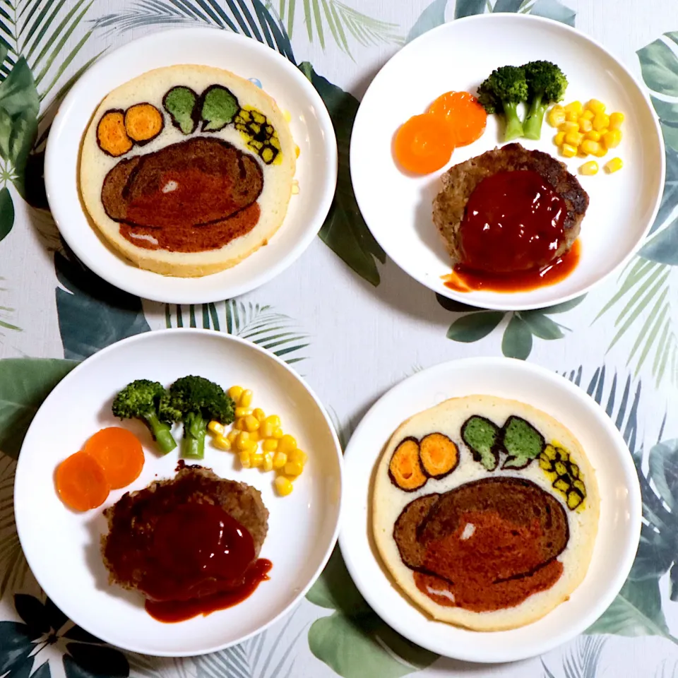 ハンバーグのパンを焼きました🍞|izuyoさん