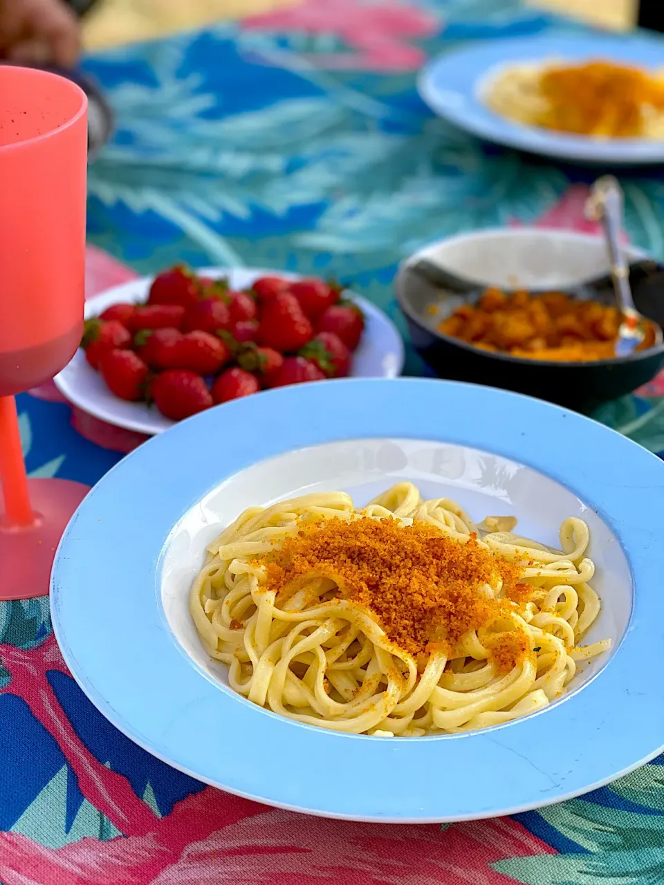 カラスミパスタ🍝|Chiharϋnさん