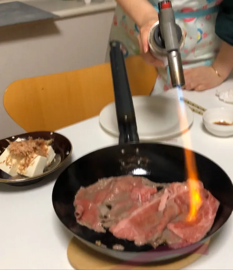 バーナーで焼肉|志野さん