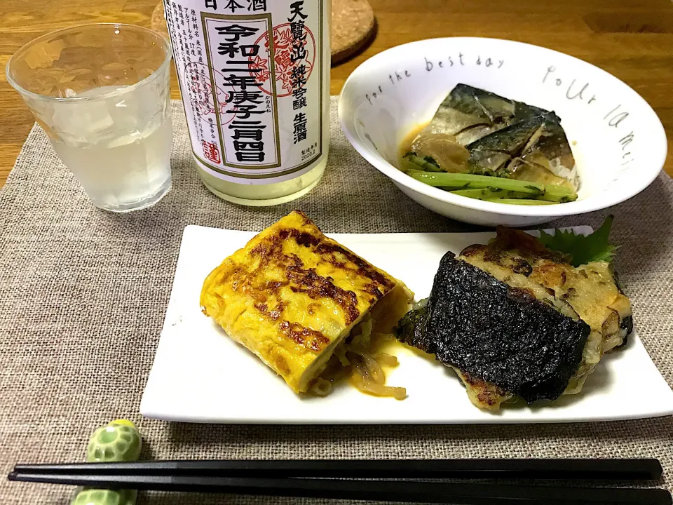 Snapdishの料理写真:日本酒に合うおつまみ集めて晩酌〜٩̋(๑˃́ꇴ˂̀๑)|morimi32さん