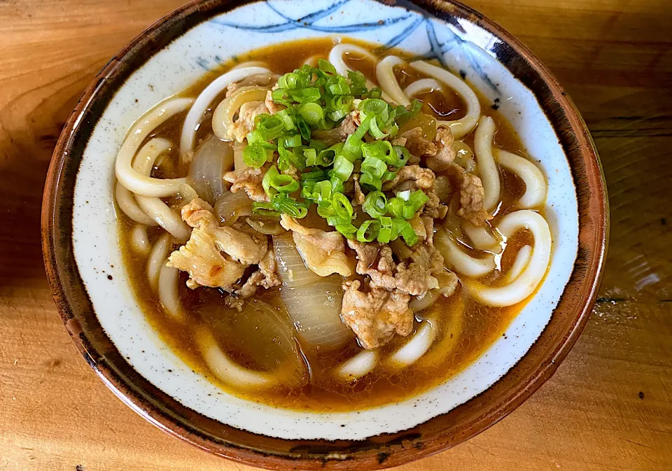 カレーうどん|名状しがたいゴミムシのようなものさん