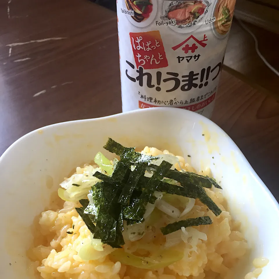 究極のぱぱっと飯  卵かけご飯🤣|まるちゃんさん