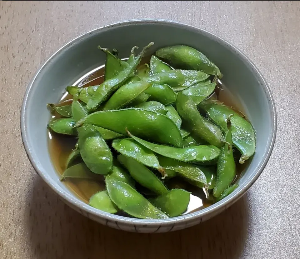 これうまつゆで枝豆煮|ナナさん