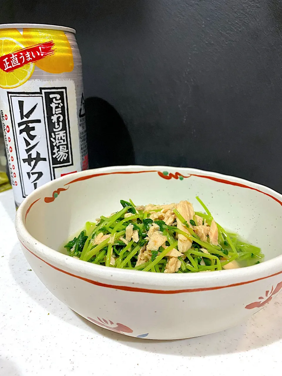 無限♾豆苗とオリーブオイルツナ缶🐟|Megさん