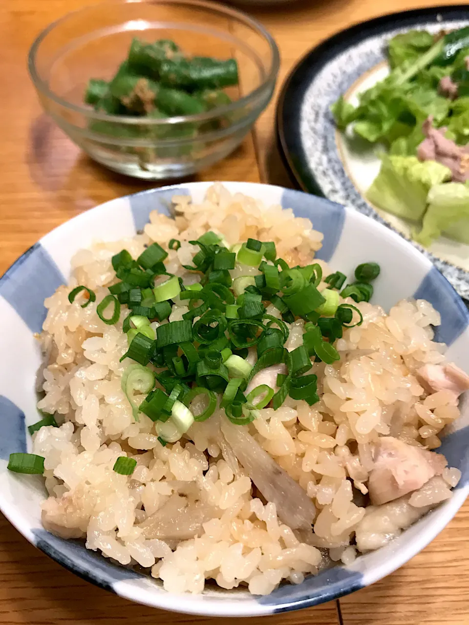 鳥ゴボウ炊き込みご飯|いなさん