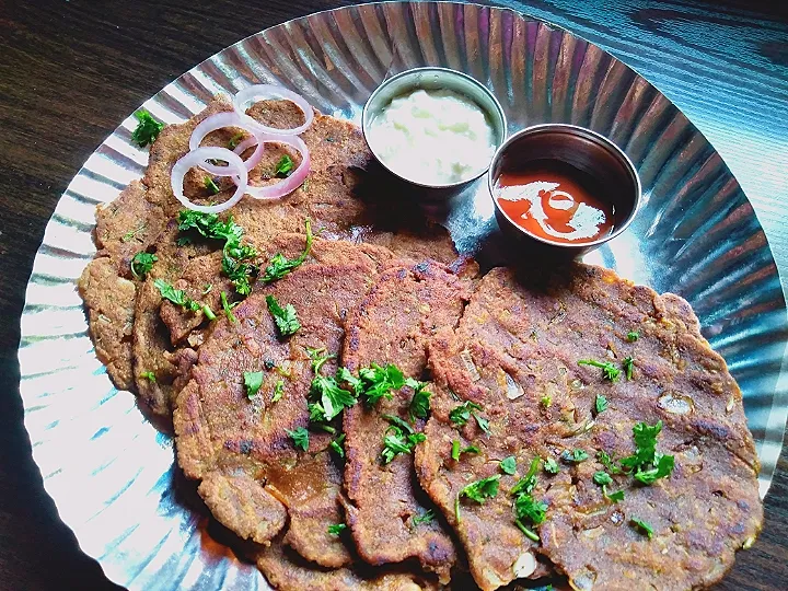 maharashtrian dish# thalipeeth|drswatiさん