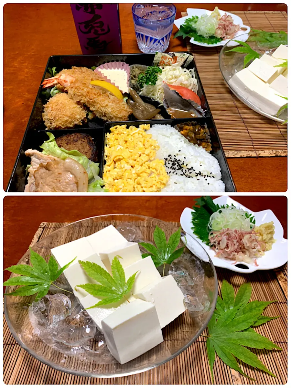 デリバリーのお弁当🍱&冷奴💦|ｋｚｓｙｋさん