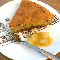 Snapdishの料理写真:大豆粉で紅茶ケーキ♪|ぼのんちょさん