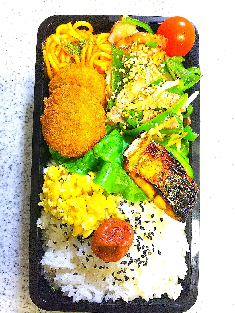 Snapdishの料理写真:夫お弁当|かねしろ食堂さん