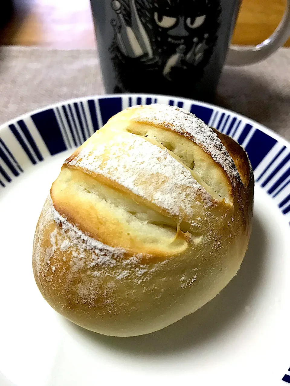 朝ごパン🍞　#ミルクハース #春のおうちパン祭り #オーバーナイト製法|morimi32さん