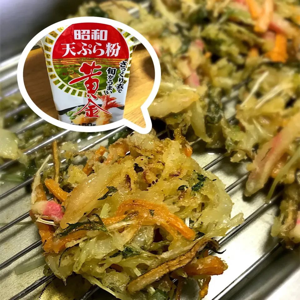 あるもの野菜かき揚げ|morimi32さん