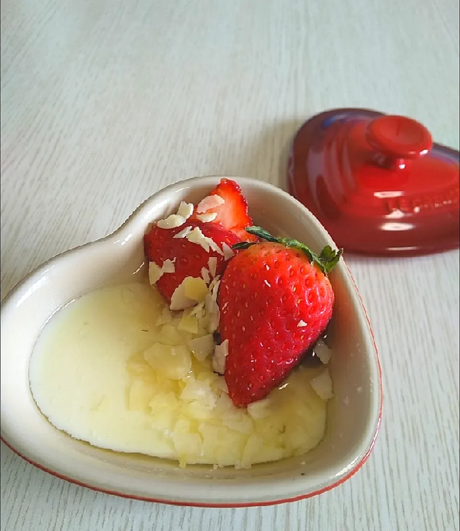 ☆今日のおやつ☆　オーブンレンジのレシピ本にチャレンジ！　豆腐花|hamamaさん