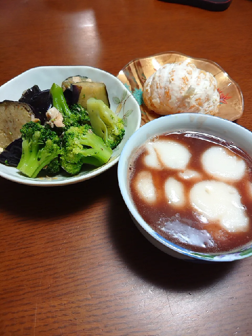 おしるこ
茄子とブロッコリーの炒めもの|ぱやさん