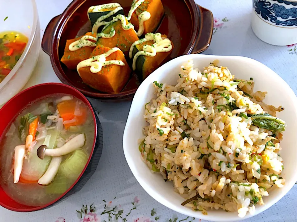 Snapdishの料理写真:シラスネギご飯|楓さん