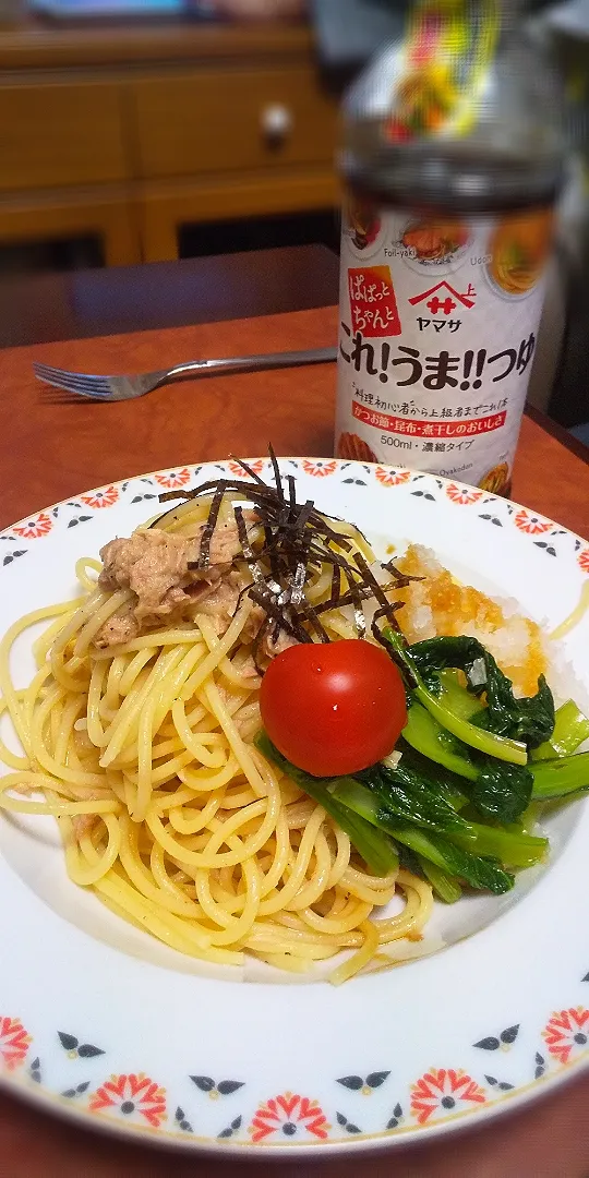 Snapdishの料理写真:簡単大根おろしのツナパスタ|Aya☺︎さん