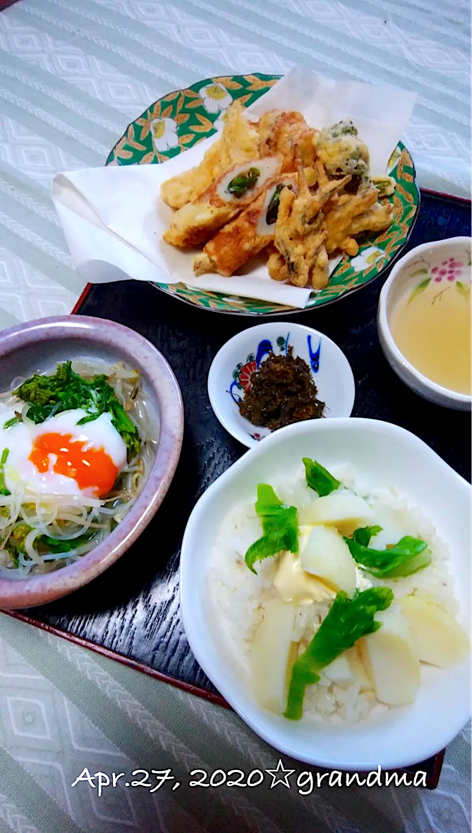 grandmaの晩ごはん☆木の芽入り竹輪の天ぷら|kaoriさん