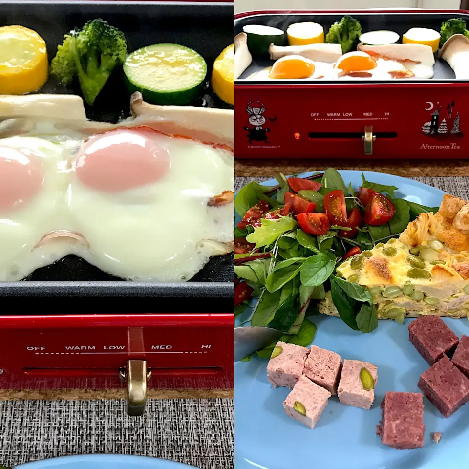 ボットプレートランチでステイホーム🍳|なお🅿️さん