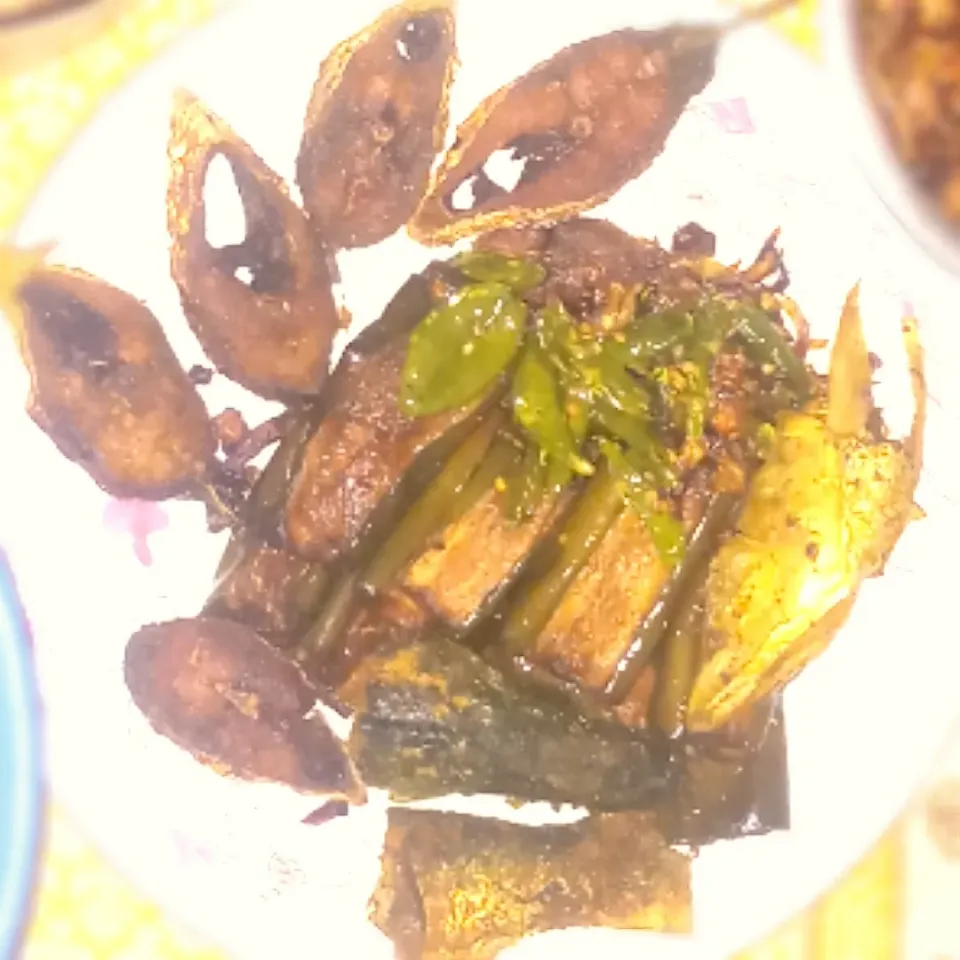 fish & brinjal fry|tarfiさん