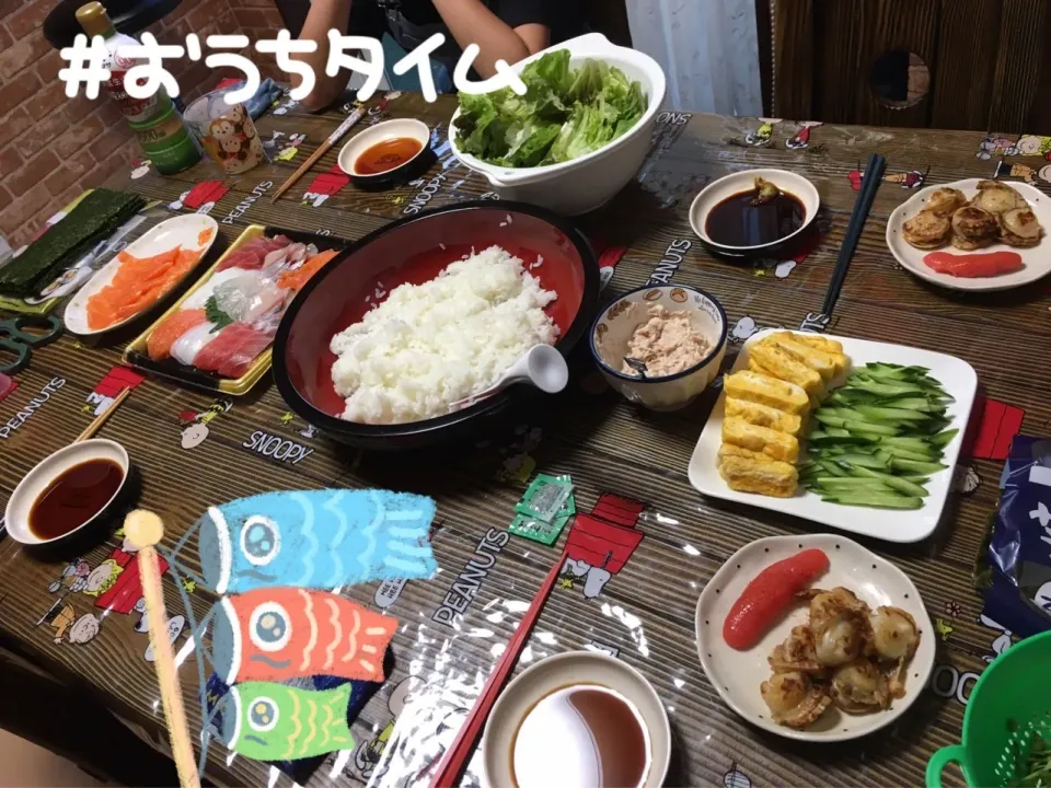 子供の日
手巻き寿し🍣|ようか✩.*˚さん