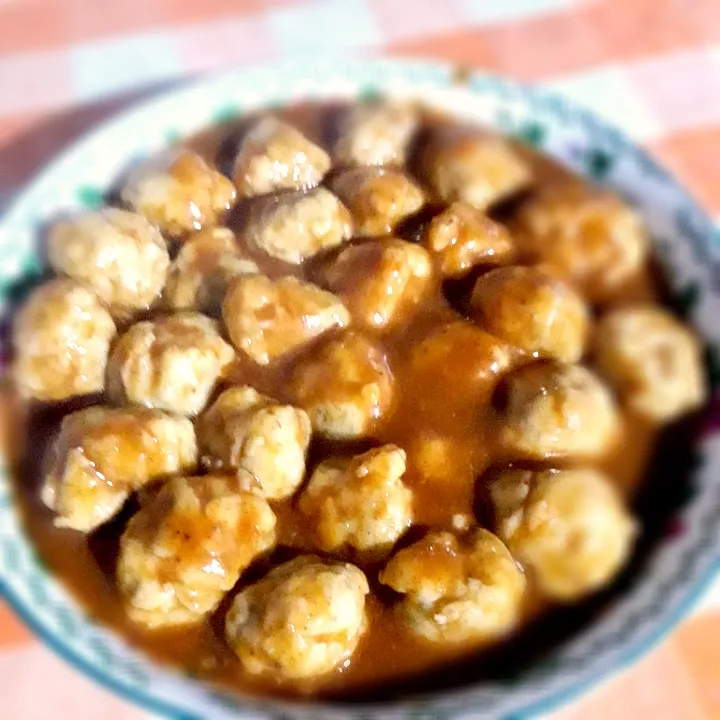 Snapdishの料理写真:bakso kuah asem manis|nunu tiaさん