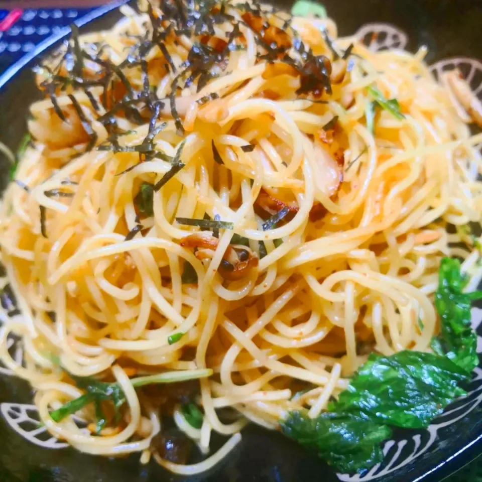 しめじと水菜とホタテの明太子ﾊﾟｽﾀ|riy_chamさん