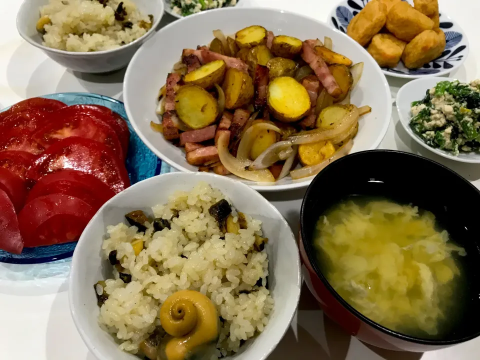 5月6日の晩ごはん|千鶴さん