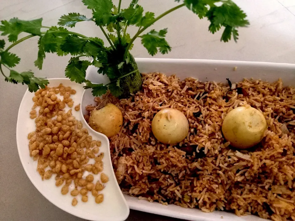 egg biryani|Rupabhattさん