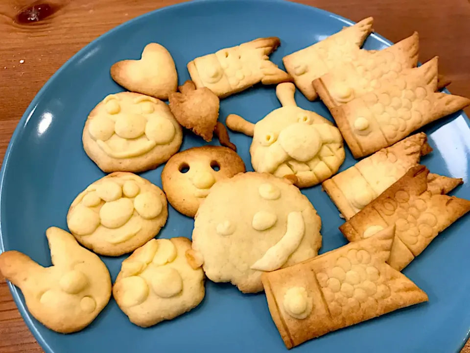 子供とクッキー作り🍪|Sanjiさん