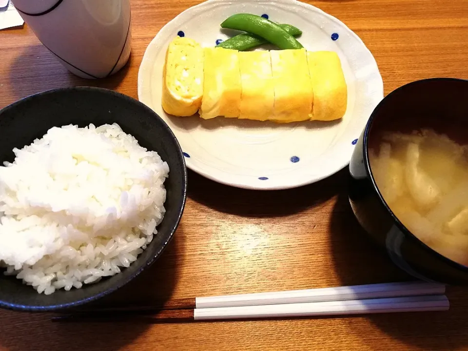 だし巻き卵　朝ご飯|pigmegさん