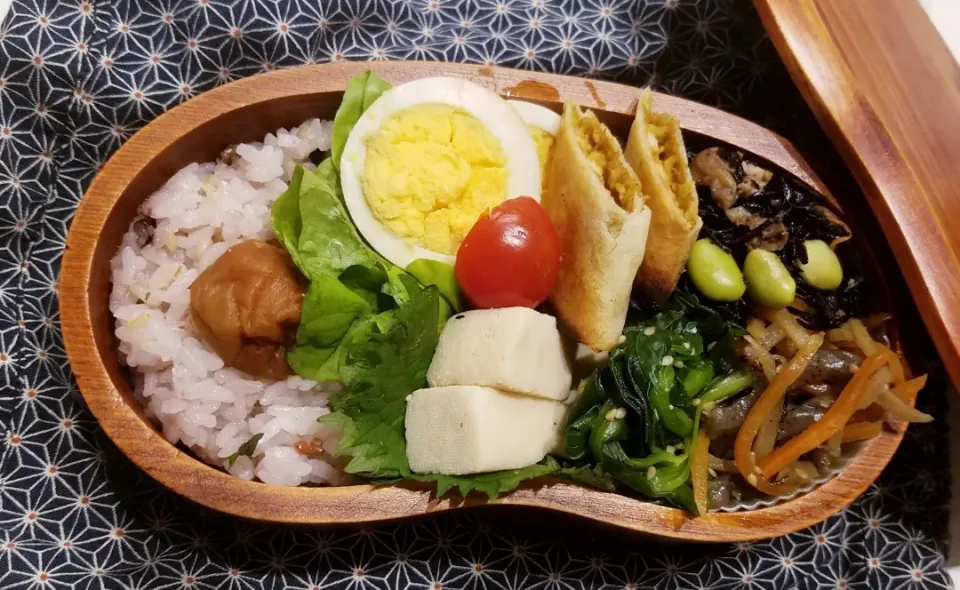 Snapdishの料理写真:わっぱ弁当🍱GW明け～|ポロポロさん