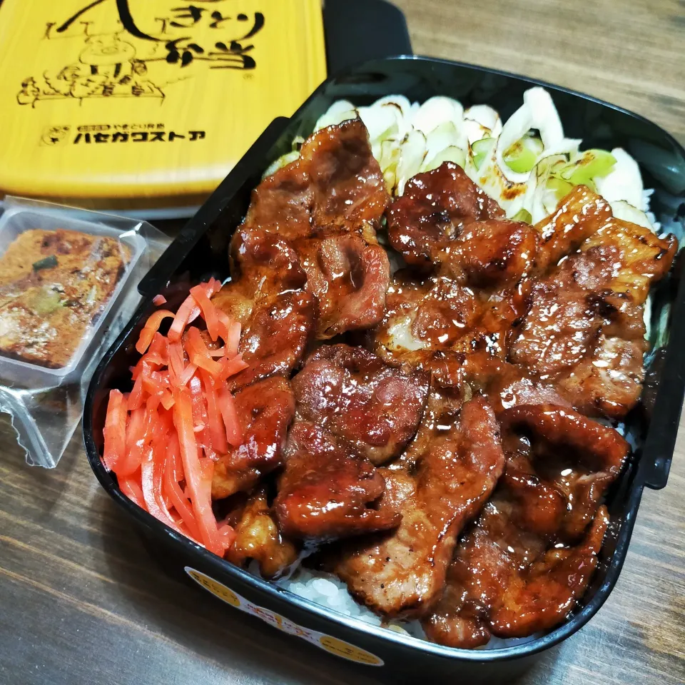 Snapdishの料理写真:豚丼弁当 5/7|ぴらさん