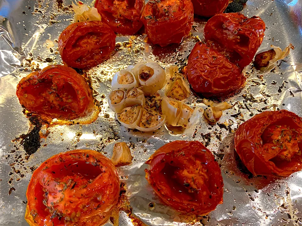 Roasted tomatoes for tomato soup|AAさん