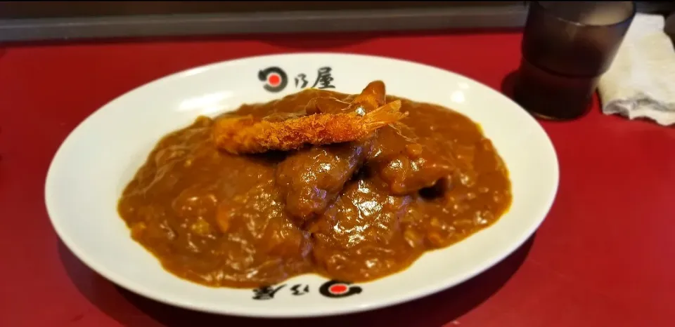 Snapdishの料理写真:日の屋カレー
エビフィッシュチーズカレー|🌠キタザワ🌠さん