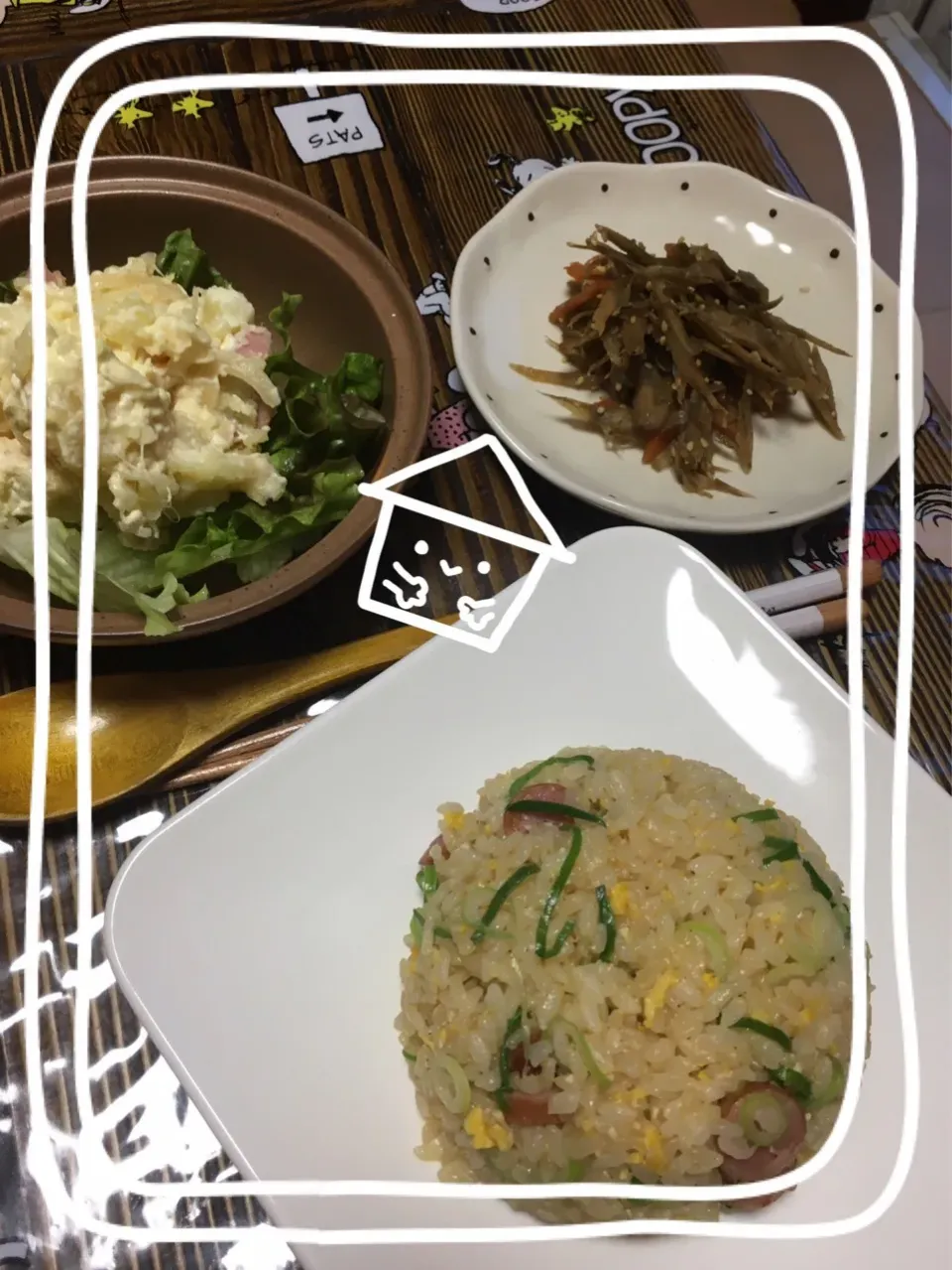 いつかの夜ご飯
パパ作チャーハン😊|ようか✩.*˚さん