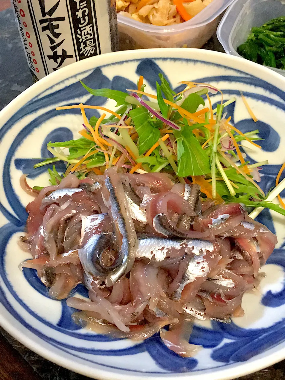 広島名物♪ 小鰯の刺身❣️|かっぴーさん