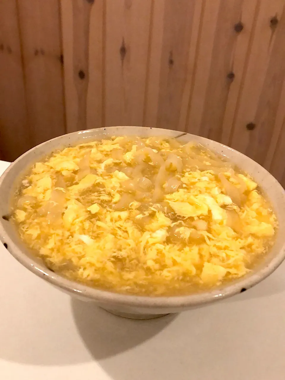 きしめんでかきたまうどん|料理人アイアンマンさん