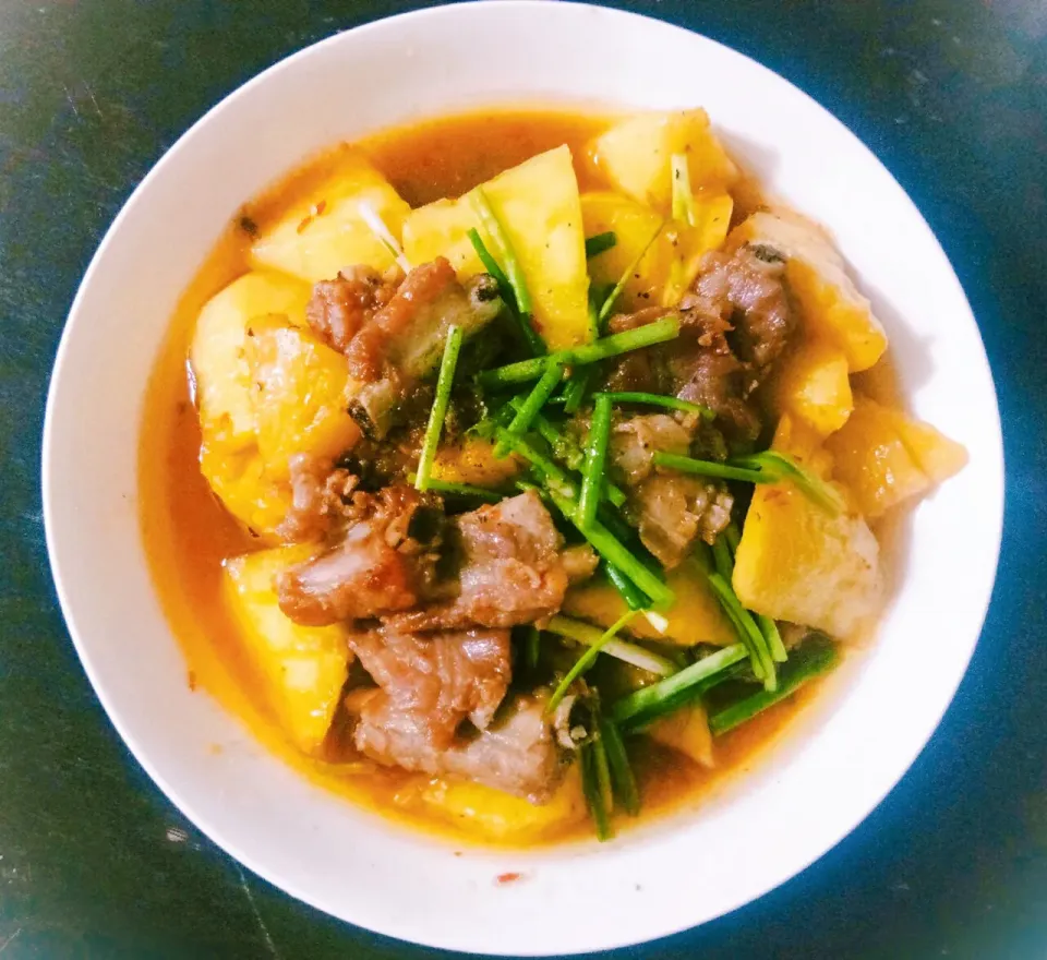 Snapdishの料理写真:Sườn kho dứa|annaさん