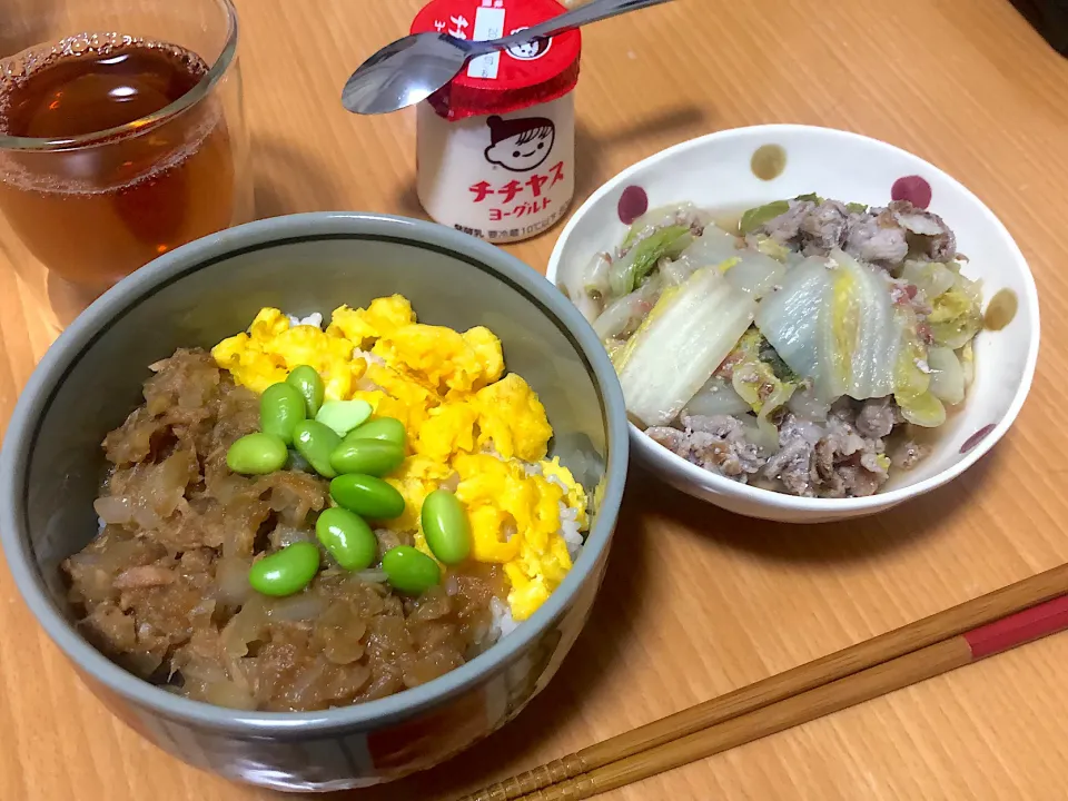 ✿三色丼
✿豚しゃぶの梅肉蒸し|miya( ¨̮ )さん