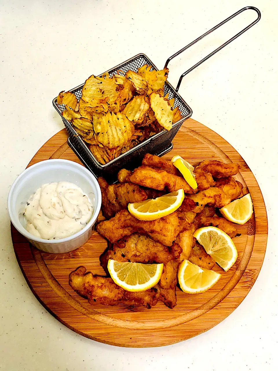 Homemade Fish and Chips|Elenorさん