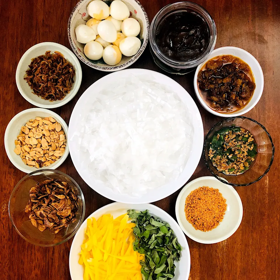 Snapdishの料理写真:Ingredients for Vietnamese mixed rice paper|Meijiさん