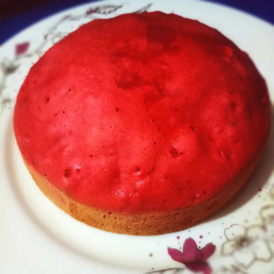 strawberry plain cake|tarfiさん