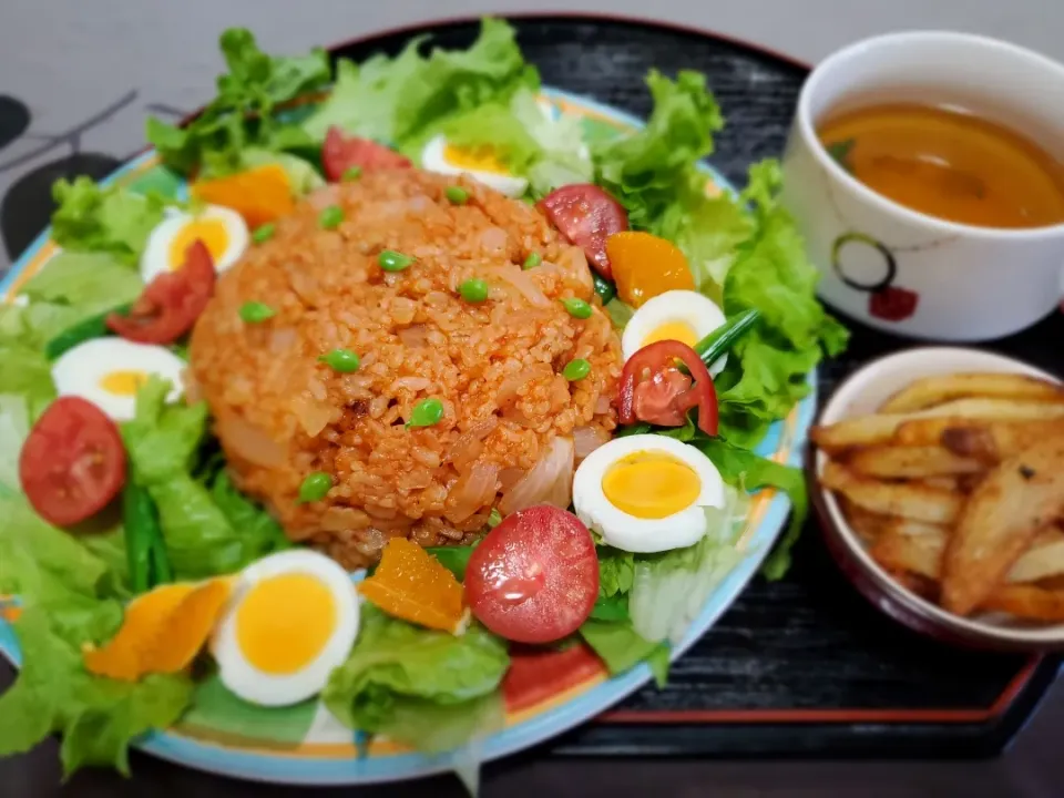 今日の朝ご飯🍚|こまちさん