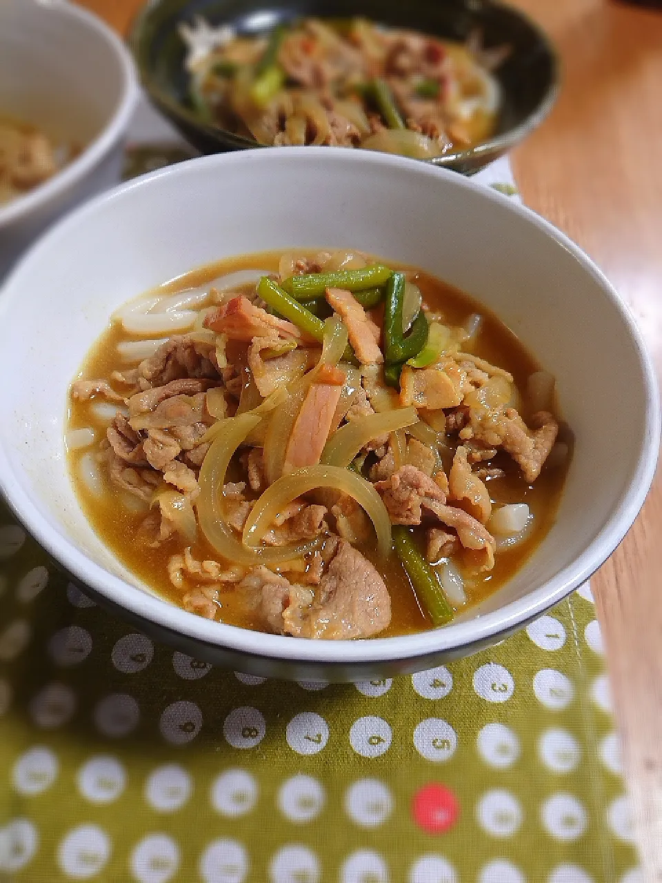 カレーうどん|ゆずうさぎさん