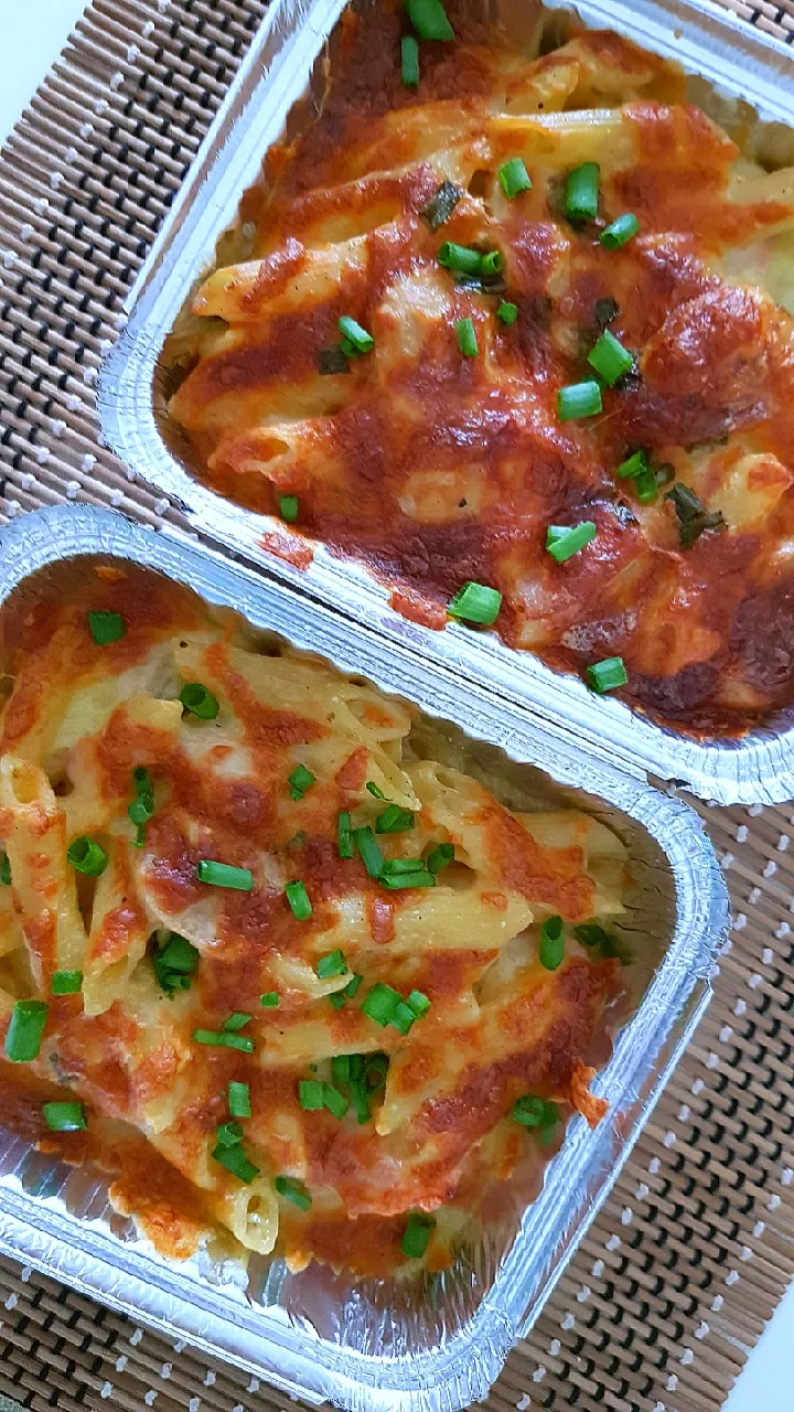 Bake pasta with chix ham|lynnさん