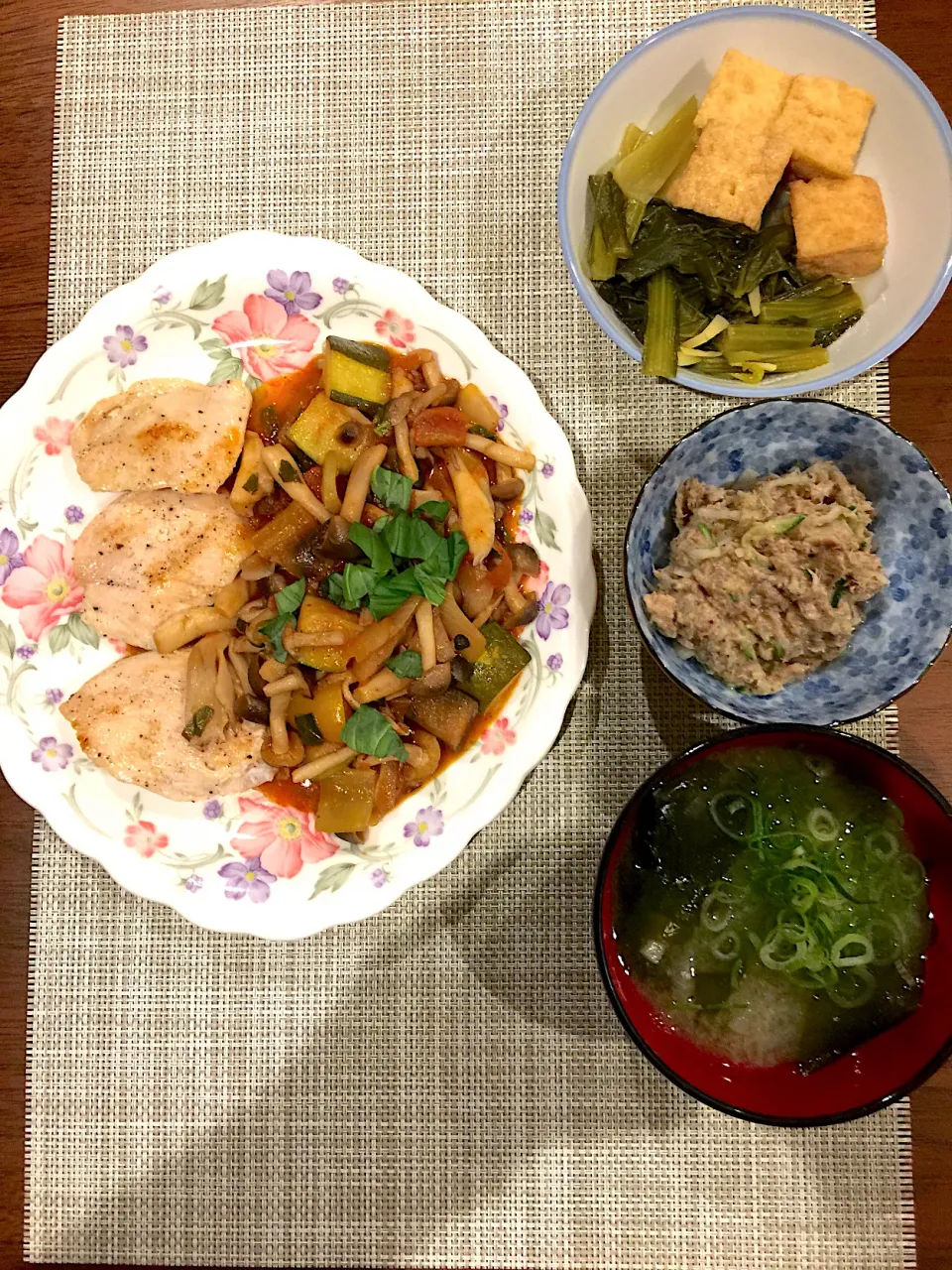 鶏ムネ肉のソテー カポナータ添え|浜@ちゃんさん