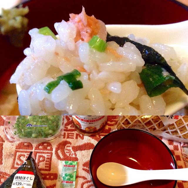 コンビニおにぎりで出汁茶漬け/みちっち | Snapdish[スナップ