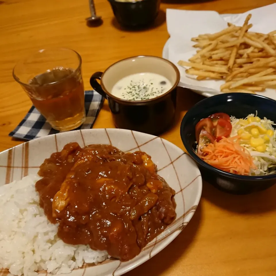 Snapdishの料理写真:晩ご飯|まりさん